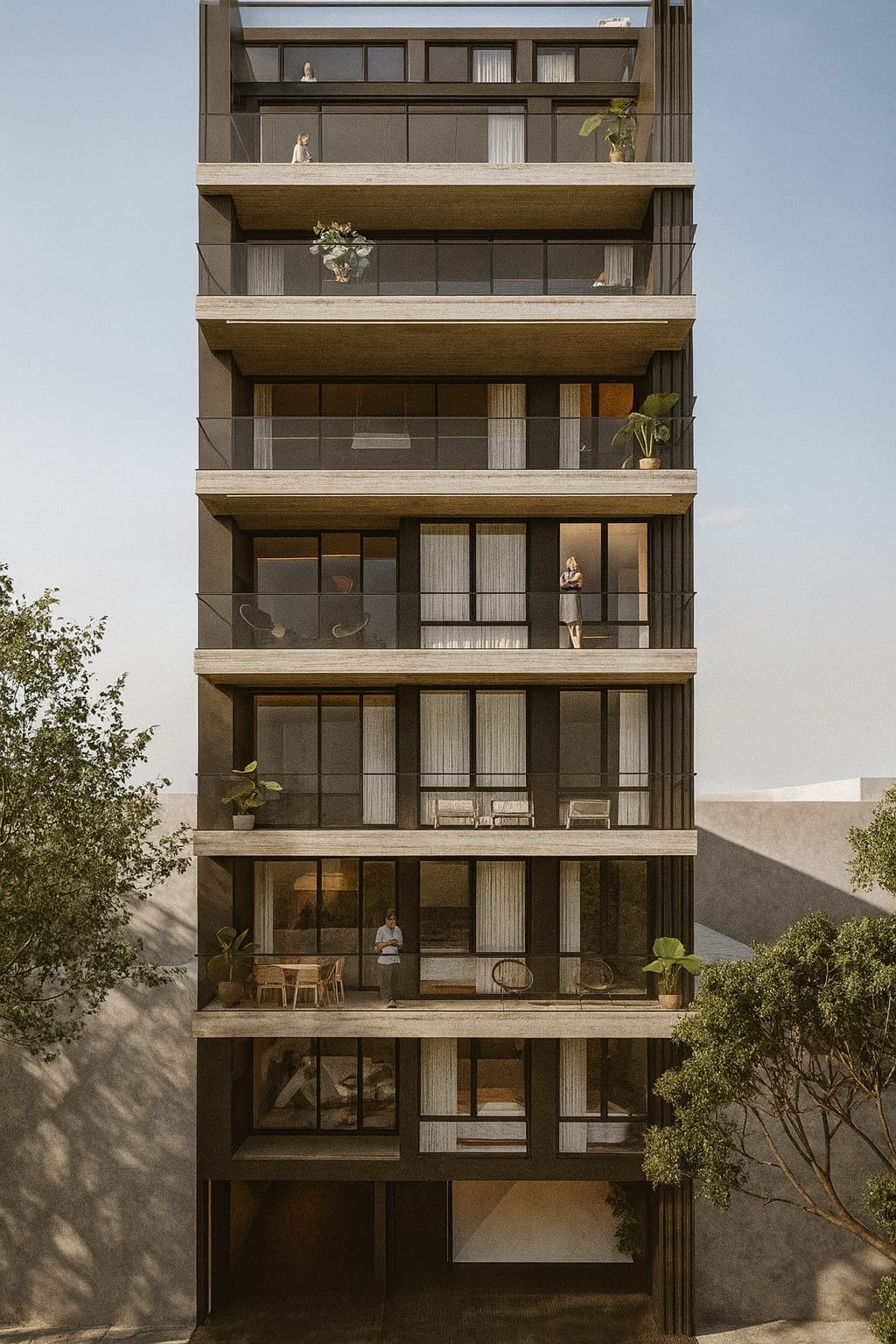 Fachada del emprendimiento THINK Ávalos en Ávalos 2183, Villa Urquiza